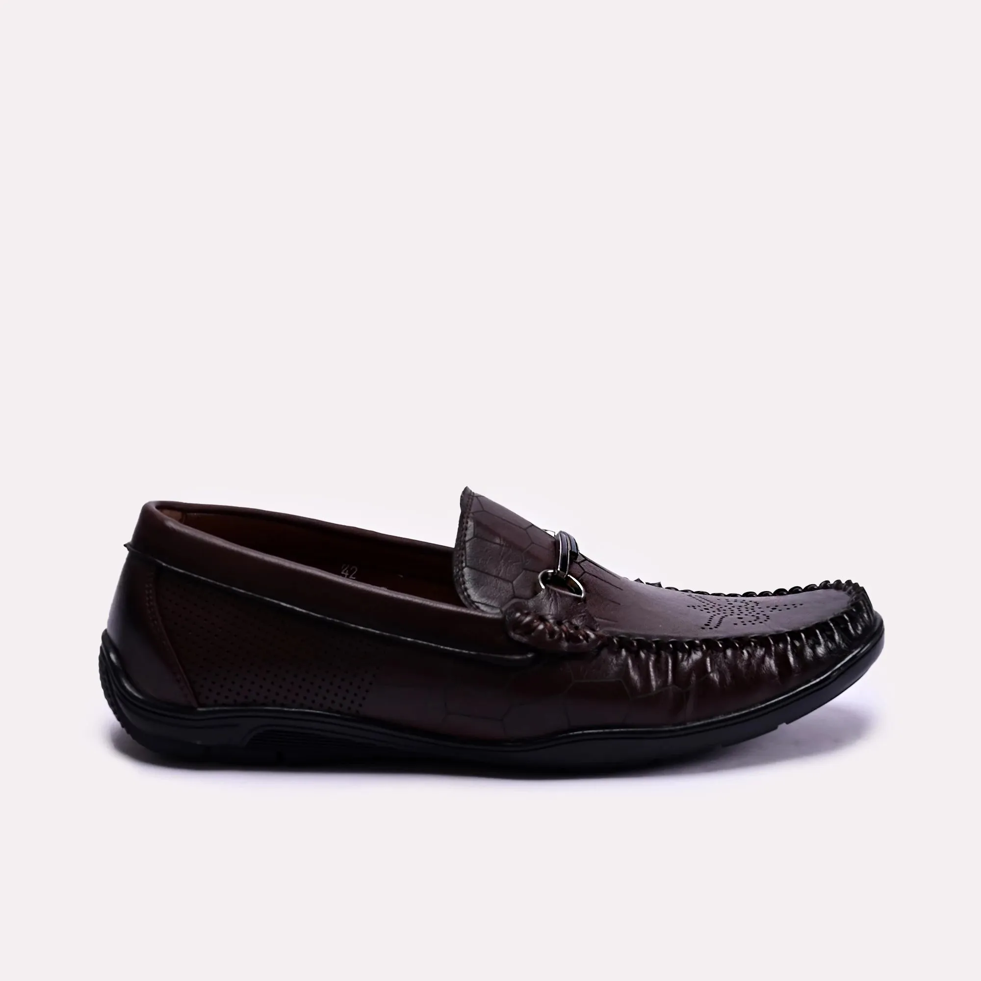 Cliff Brown Horsebit Loafers 0130706