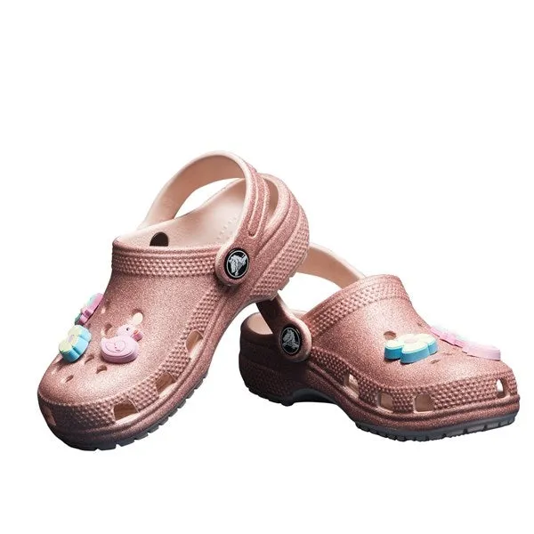 Crocs Classic Glitter Clog Quartz Glitter