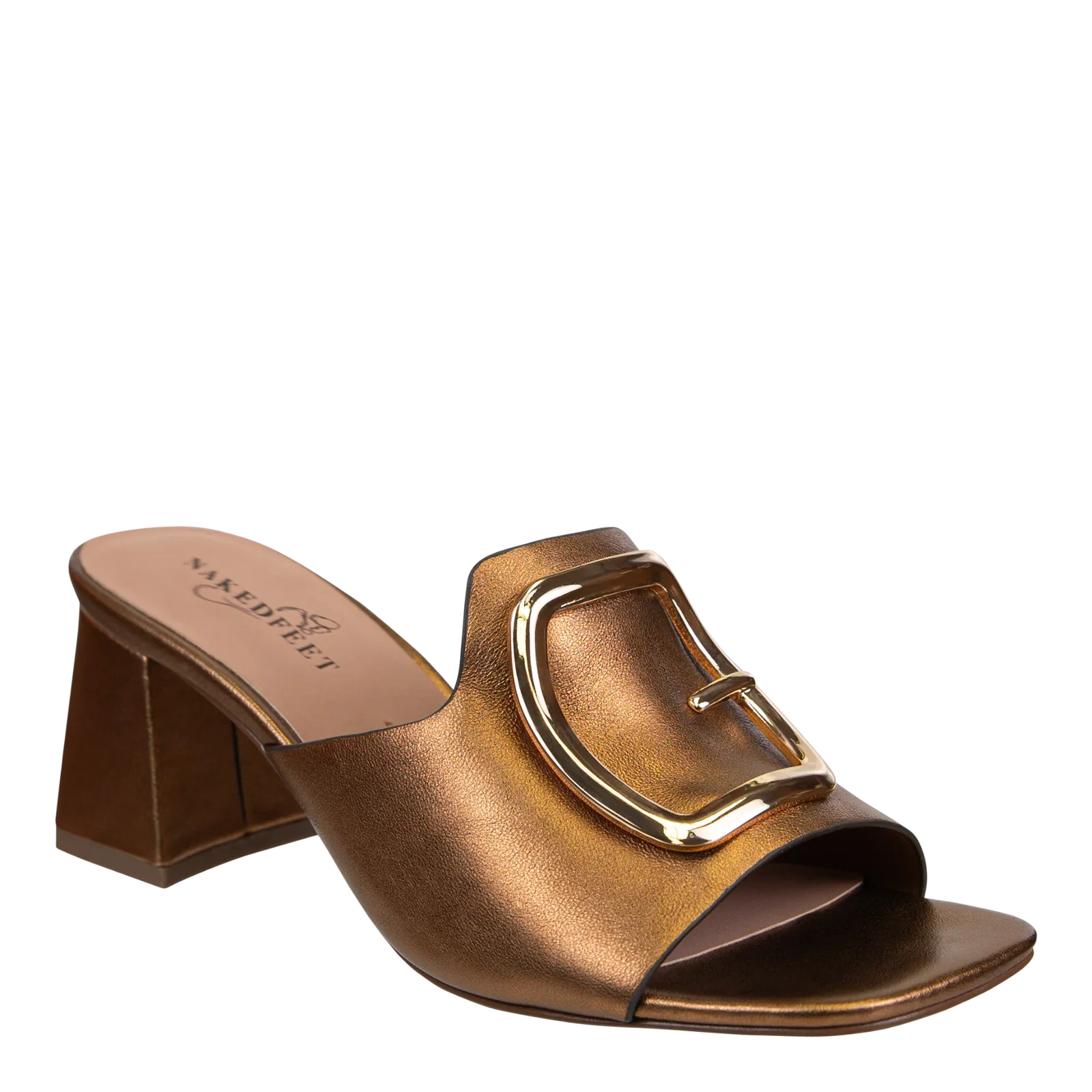 CUPEL in BRONZE Heeled Sandals