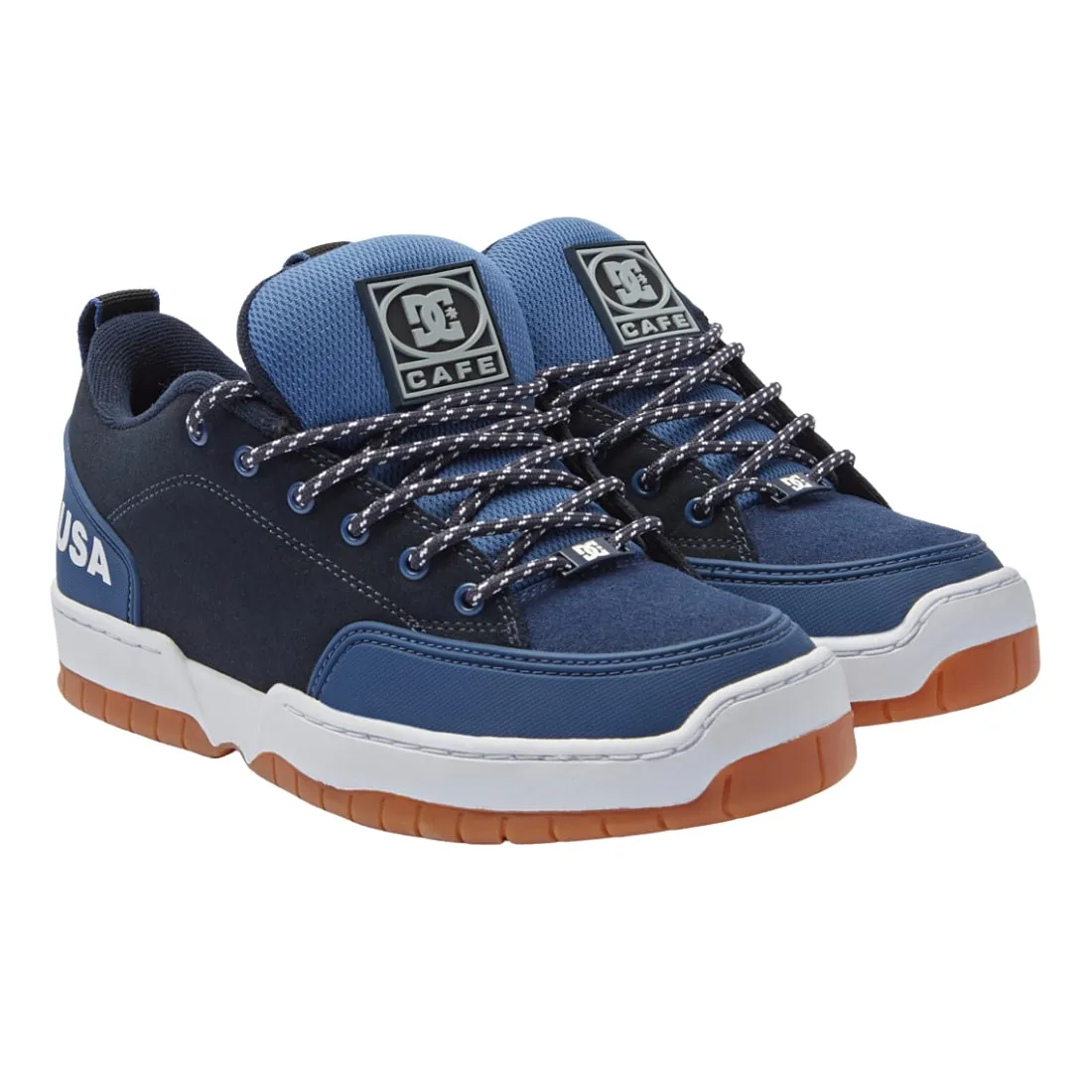 DC x Skateboard Cafe Clocker 2 Skate Shoes - DC Navy