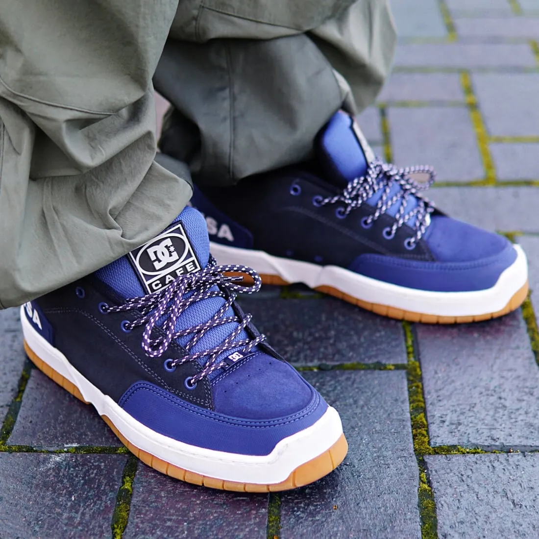 DC x Skateboard Cafe Clocker 2 Skate Shoes - DC Navy