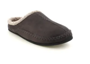 Deerstags NORDICMCSDCHAR Mens Nordic Slipper Charcoal