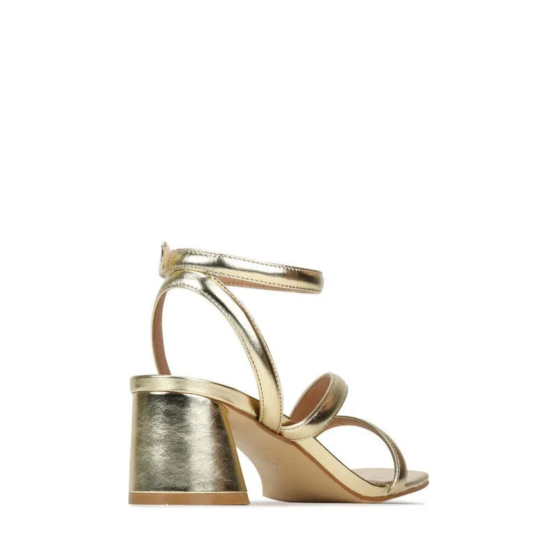 Eos Petricia Gold Heeled Sandal