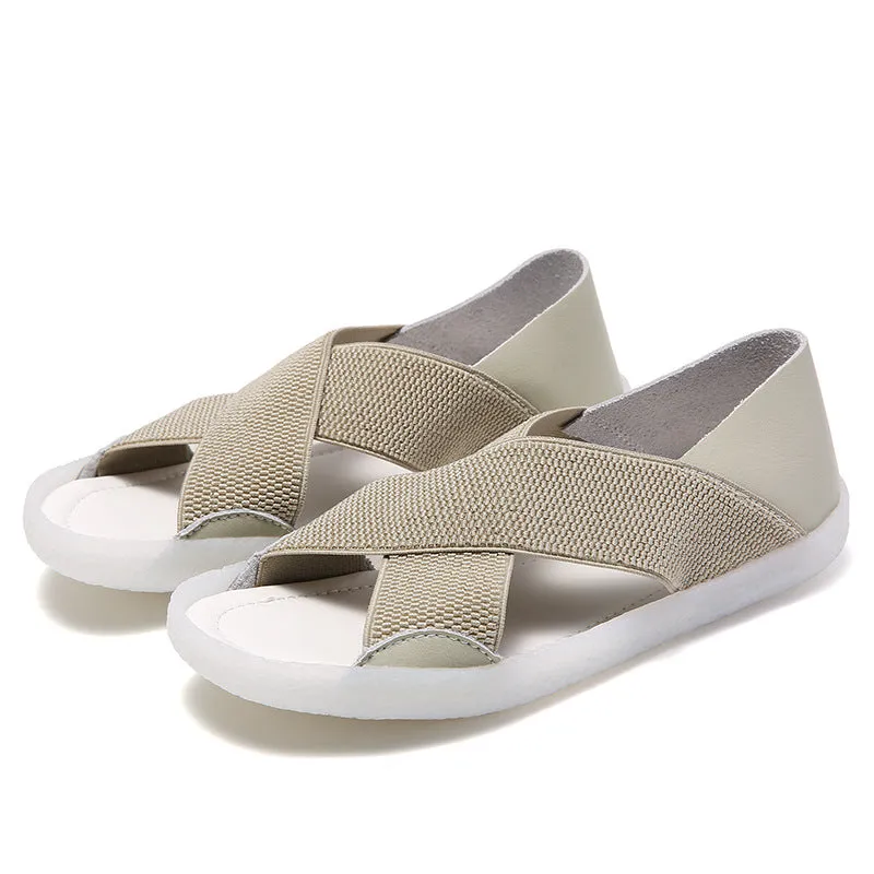 Experience Unmatched Comfort with Owlkay Cross-Soft Soled Lightweight Sandals