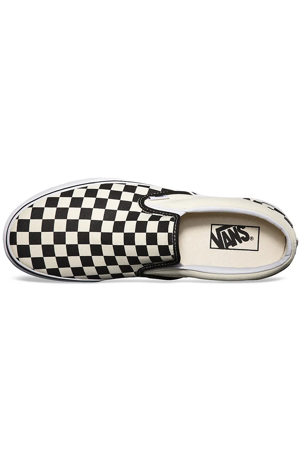 (EYEBWW) Classic Slip-On Shoe - Black/White Checkerboard