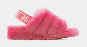 Fluff Yeah Womens Slide Sandal (Pink)