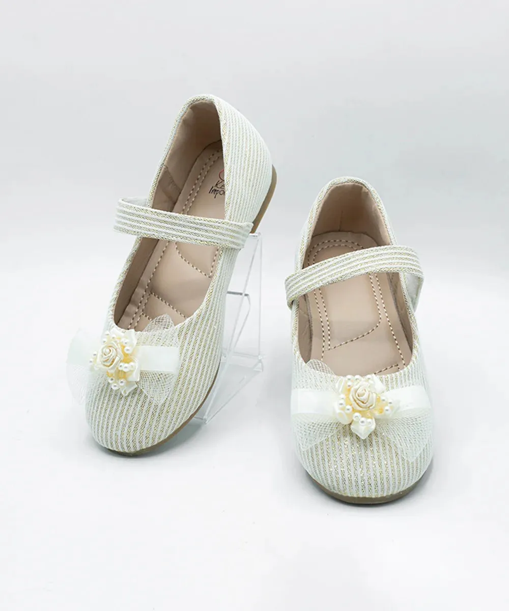 Golden Party Sandals for 3.5 Year Girl