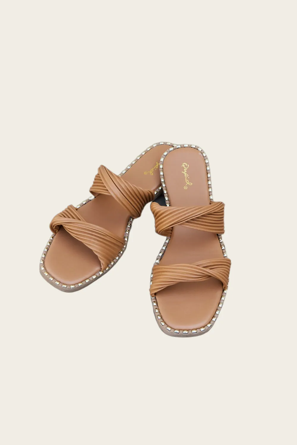 Honey Apple Twist Vegan Leather Sandals