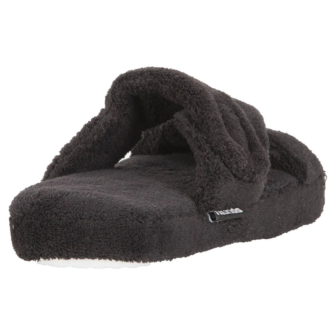 Hounds Women's Fluffy Z Slippers - Black