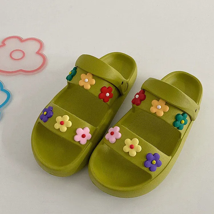 Indie Aesthetic Flower Sandals