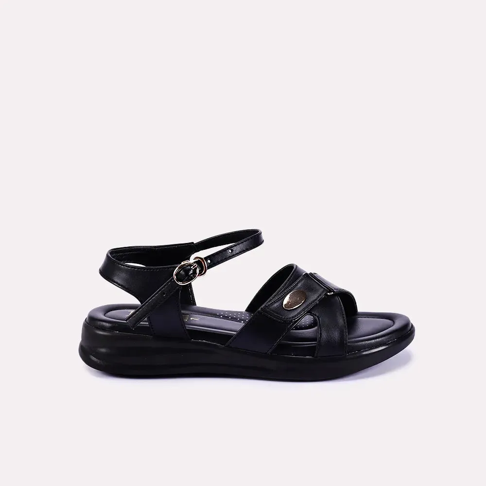 Jessa Black Soft Sandals 0421055