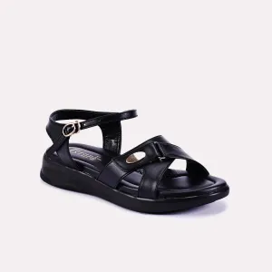 Jessa Black Soft Sandals 0421055