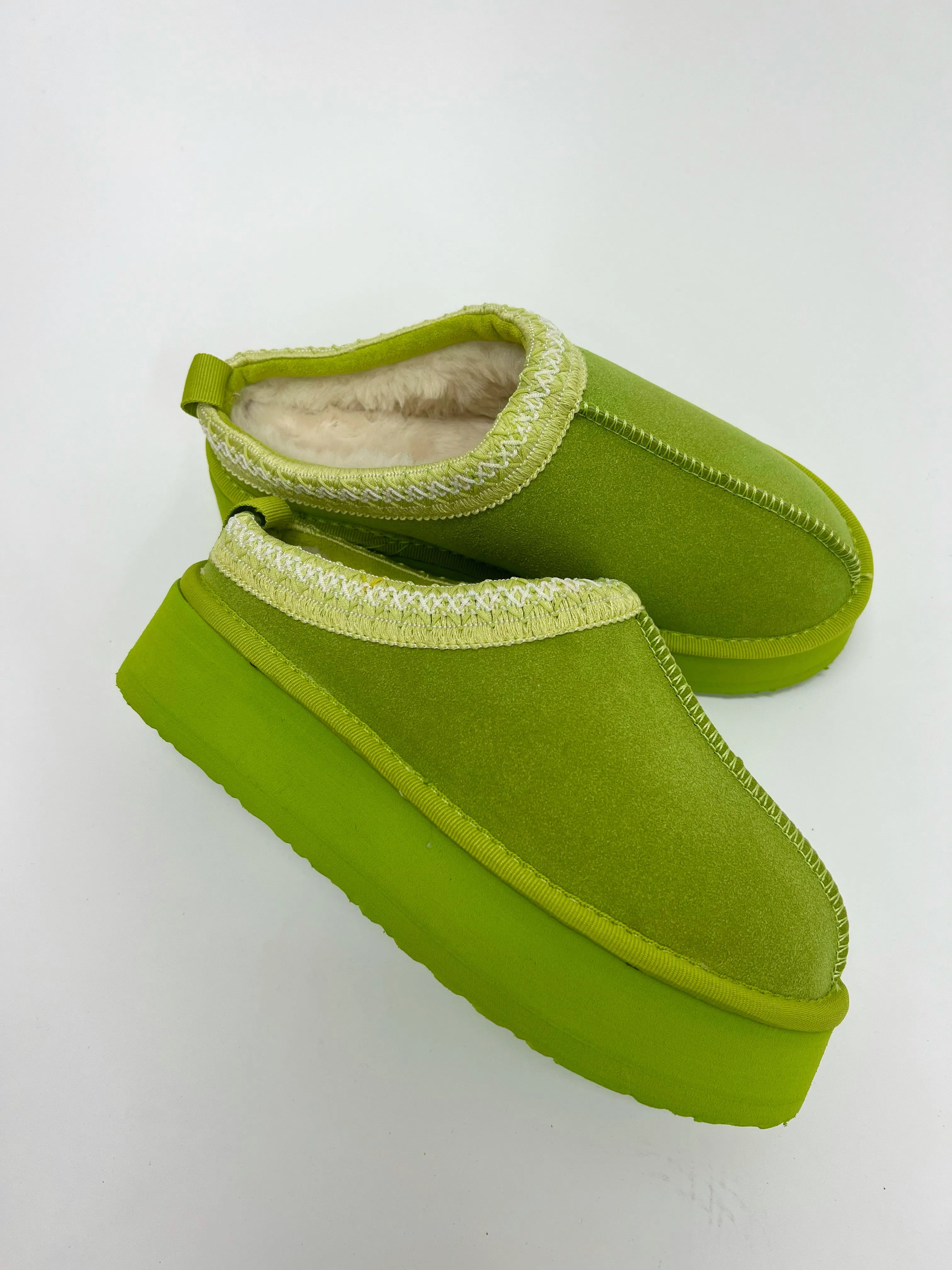 Jovie Slippers (Green)