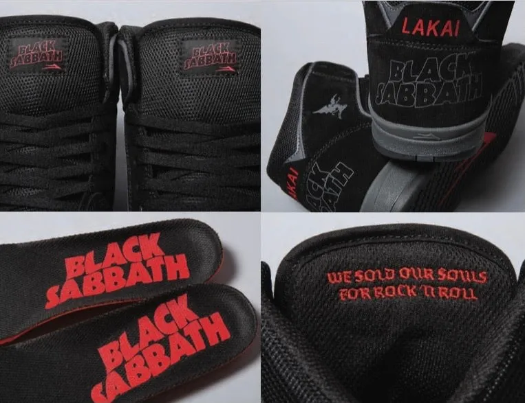 Lakai x Black Sabbath Telford suede