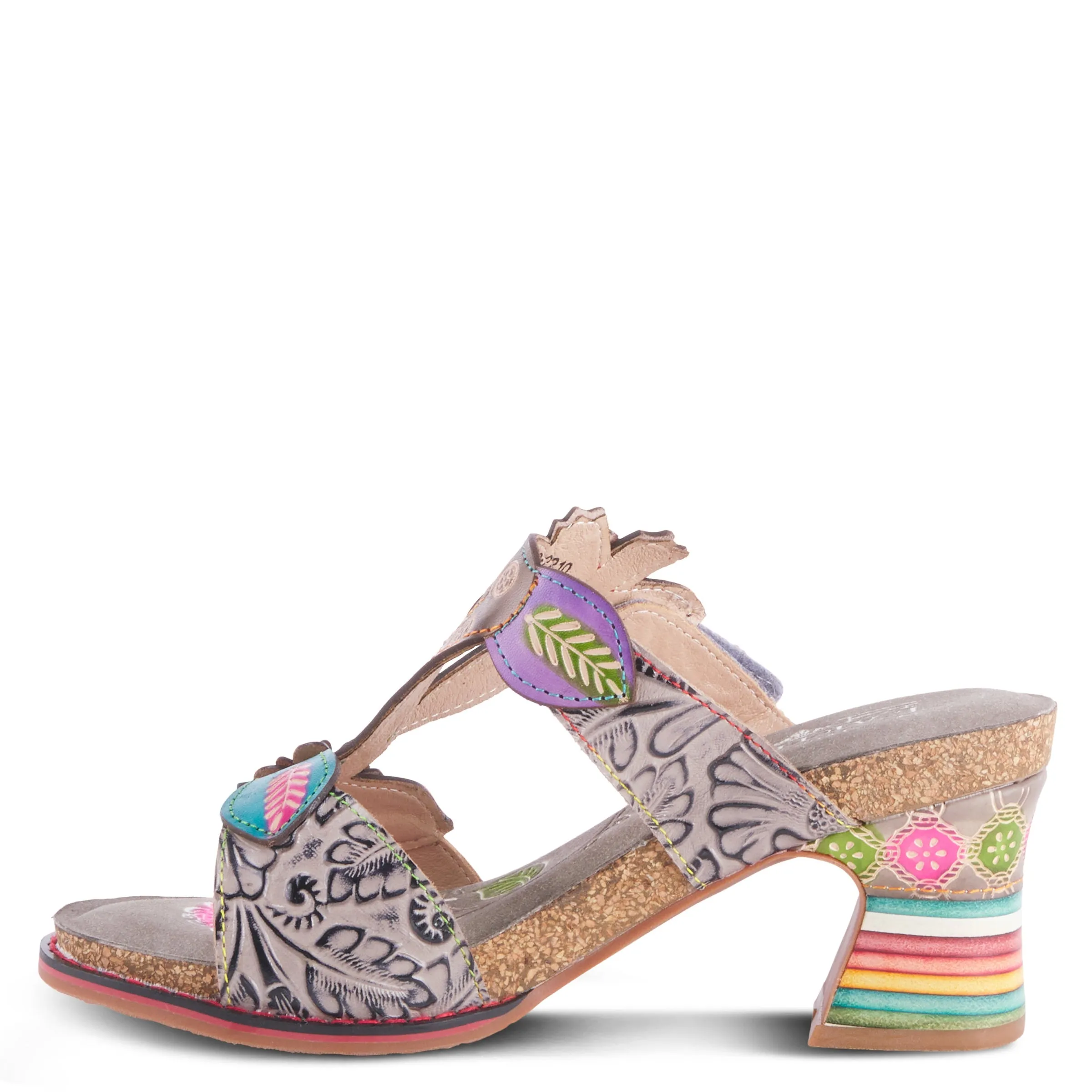 L'ARTISTE ROSSIE HEELED SANDALS