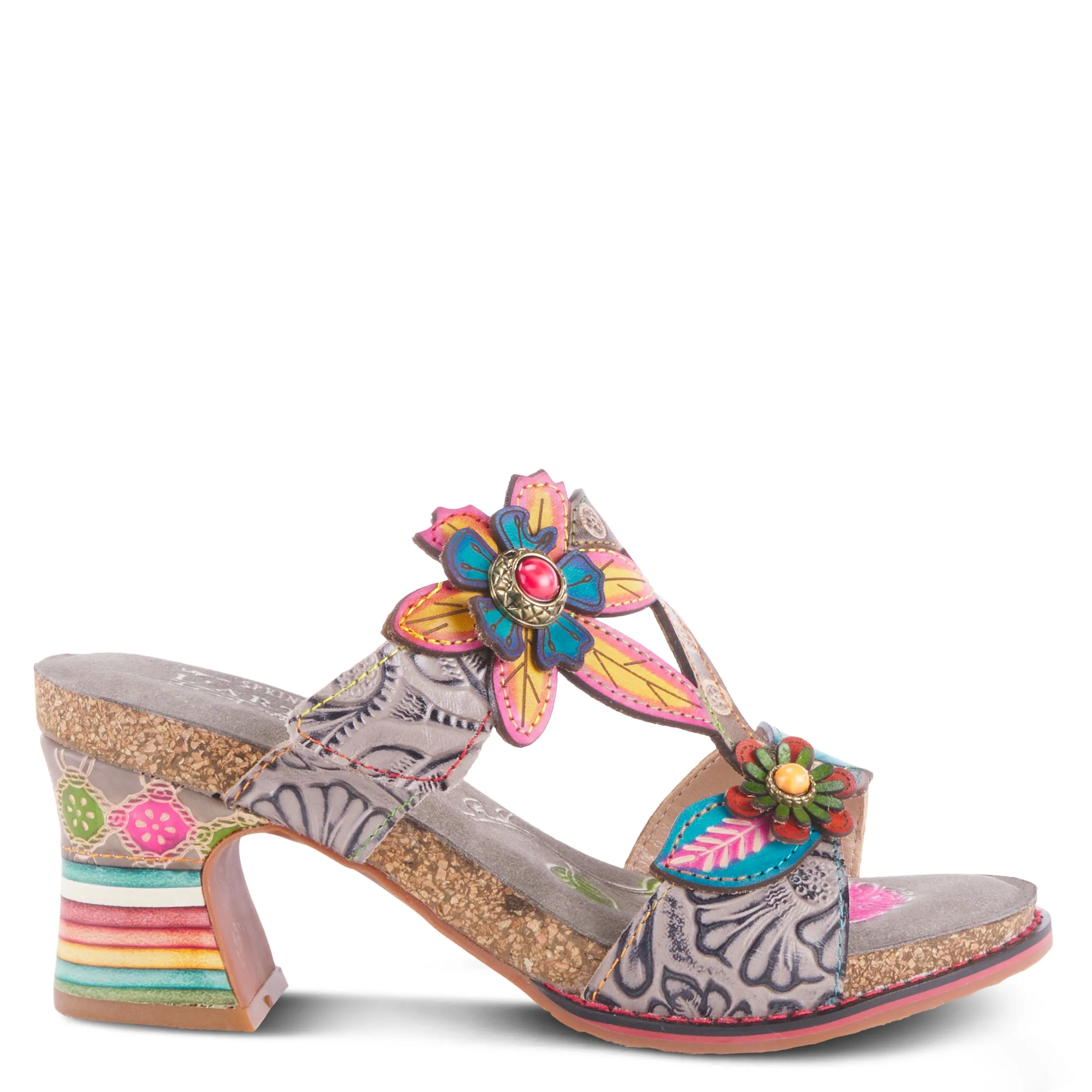 L'ARTISTE ROSSIE HEELED SANDALS