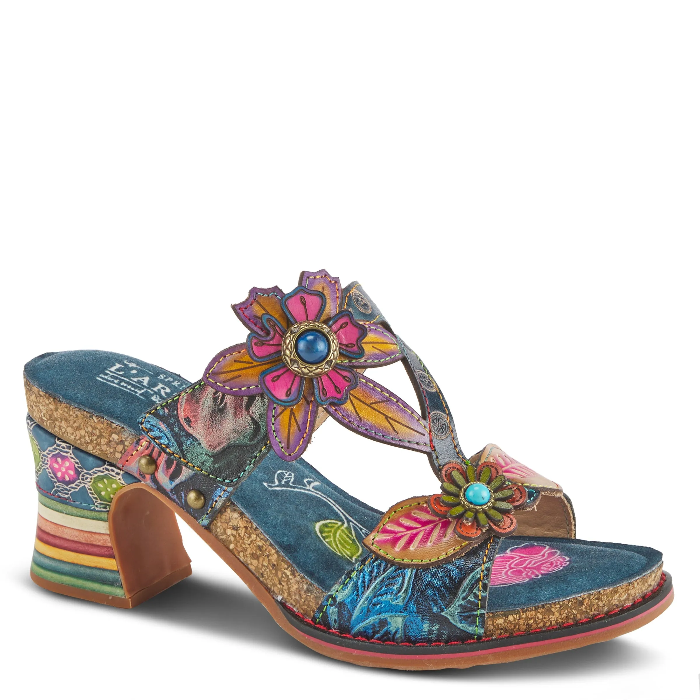 L'ARTISTE ROSSIE HEELED SANDALS