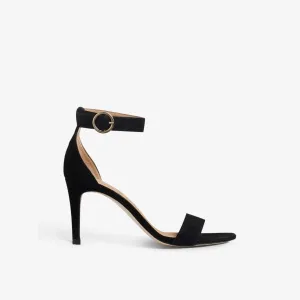 Lk Bennett Ivy Heeled Open Toe Sandals, Black