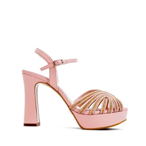 LODI Tidena Rosado Platform Sandals