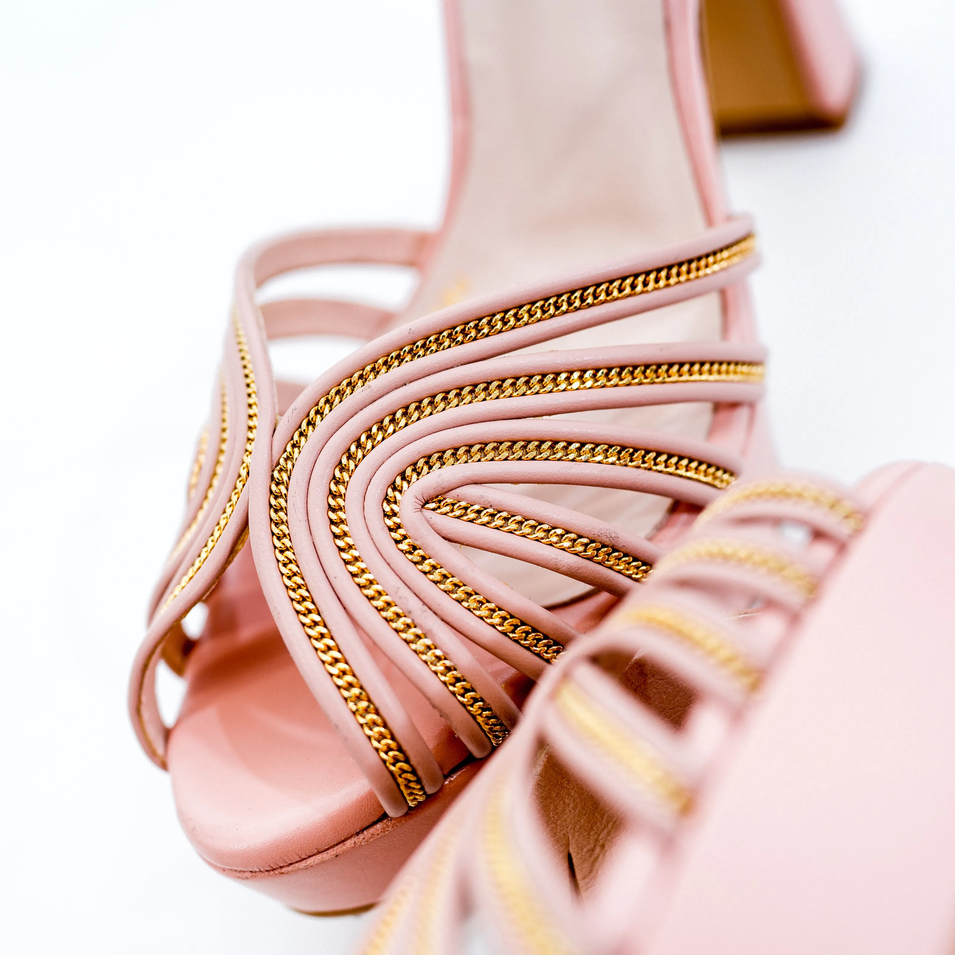 LODI Tidena Rosado Platform Sandals