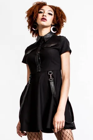 Menace Collar Dress [B]