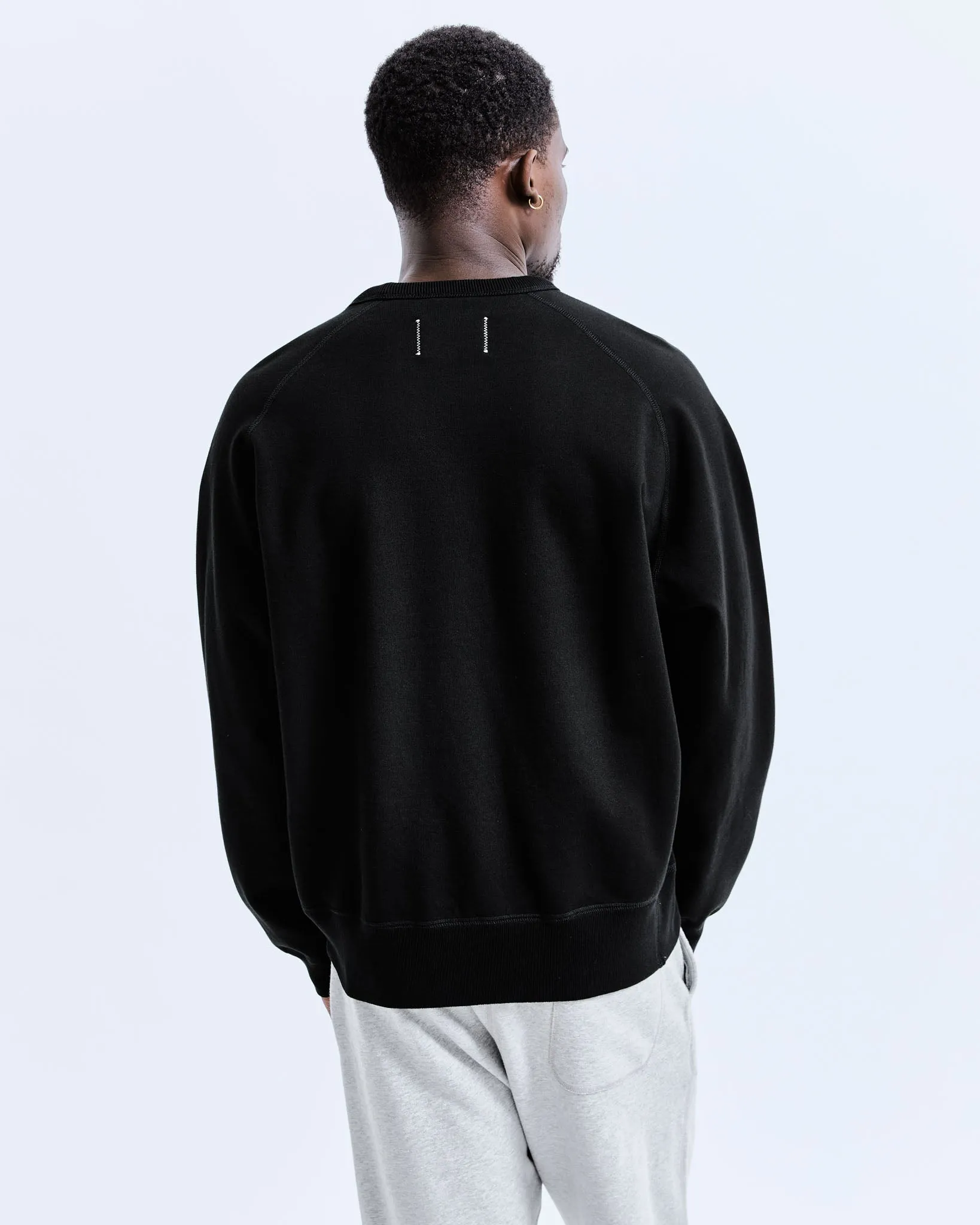 Midweight Terry Relaxed Crewneck