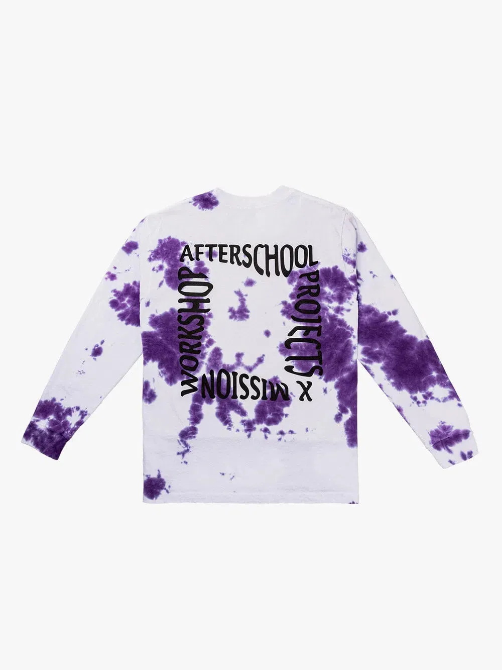 MISSION WORKSHOP MW X ASP LS Hand Dyed Tee - Purple