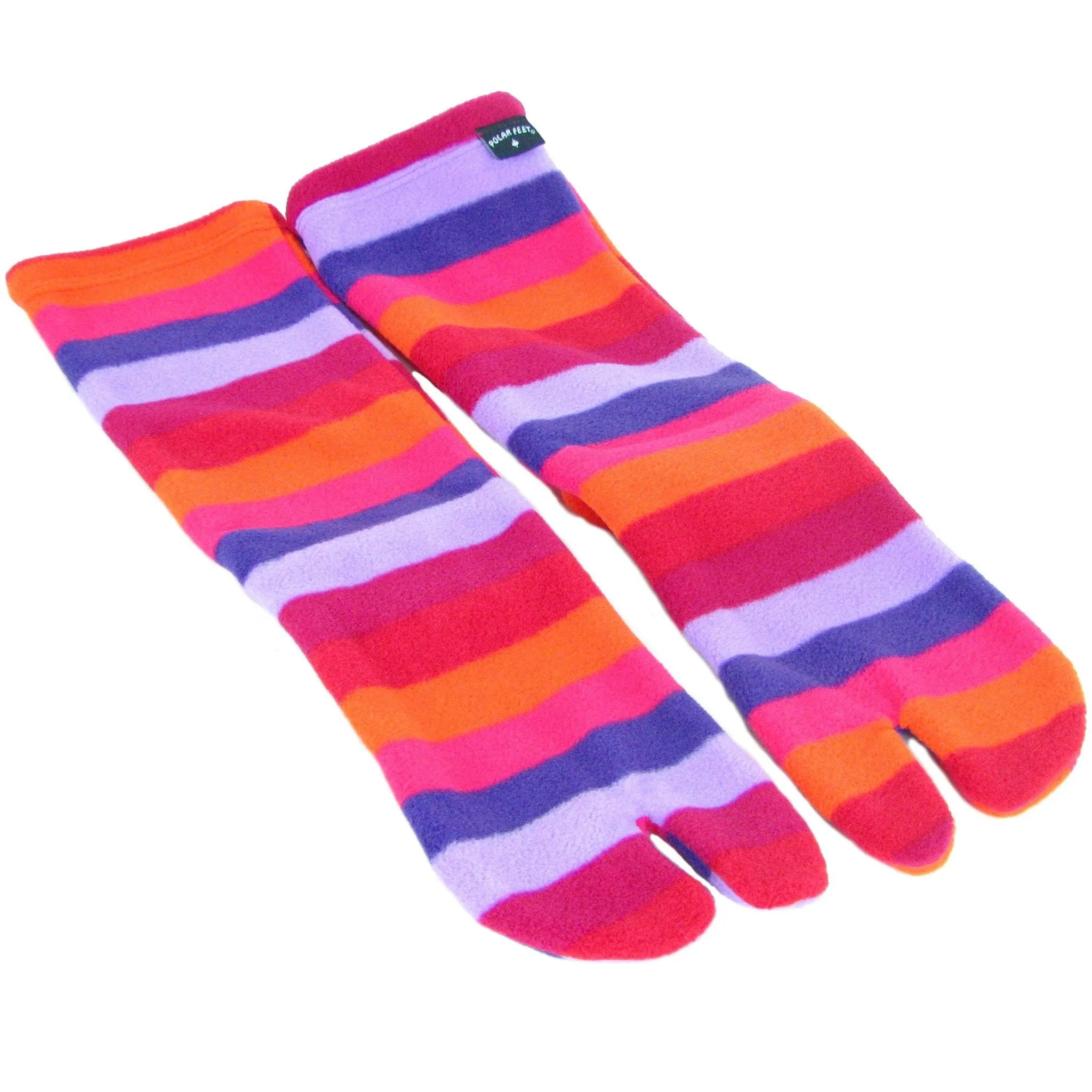 Polar Feet Fleece Tabi Socks - Jellybean