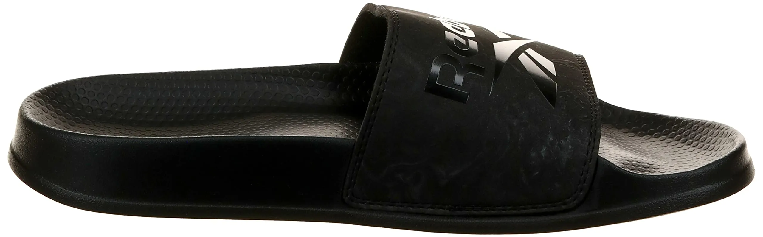 Reebok Women's New Slide RBK Black/Cold Grey Slipper-5.5 Kids UK (CN6466)