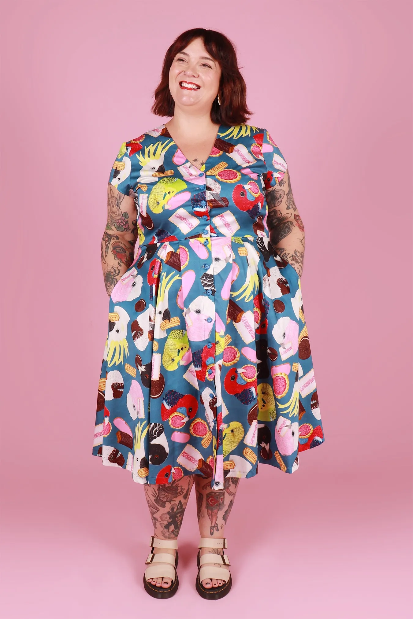 Saski Dress Birdy Allsorts