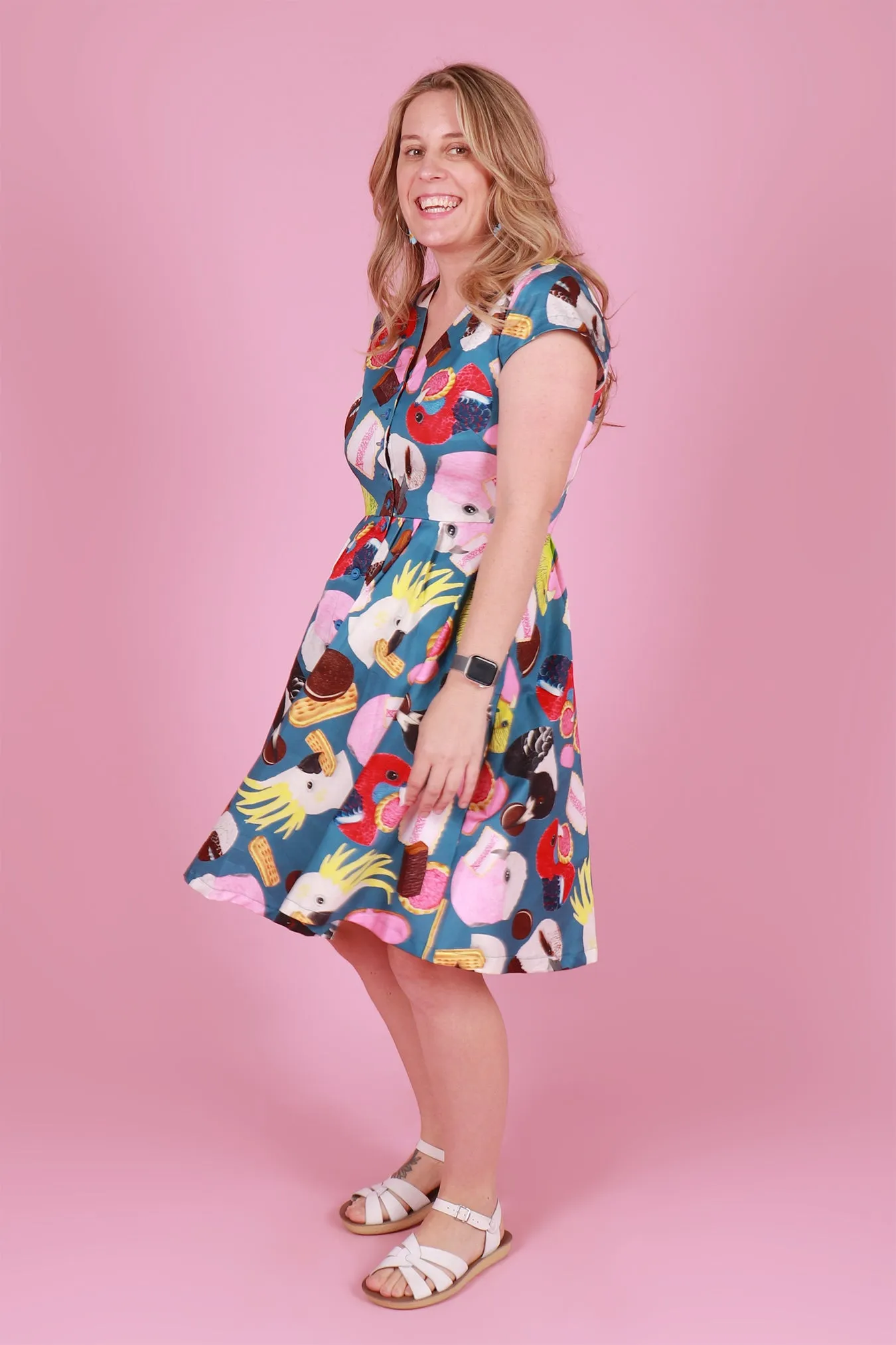 Saski Dress Birdy Allsorts