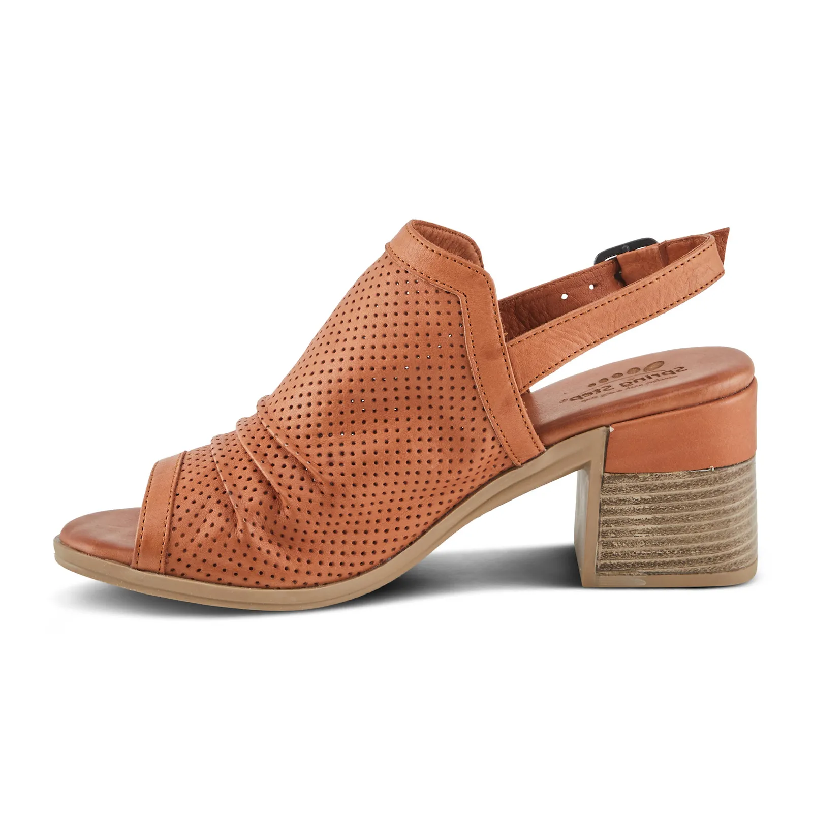 Spring Step Noctium Heeled Sandal (Women) - Camel