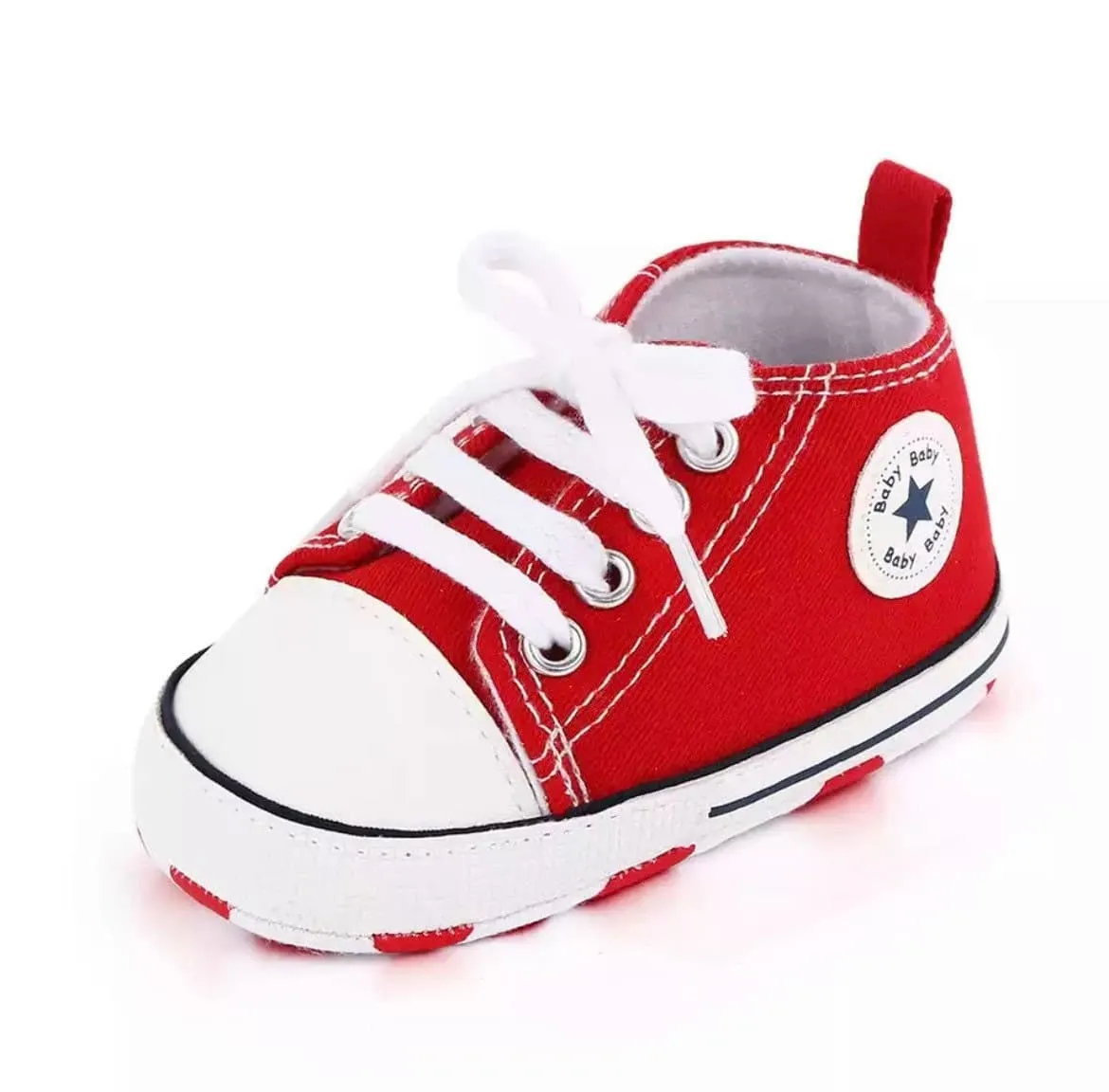 Star Born - Unisex Baby Sneakers Like Converse