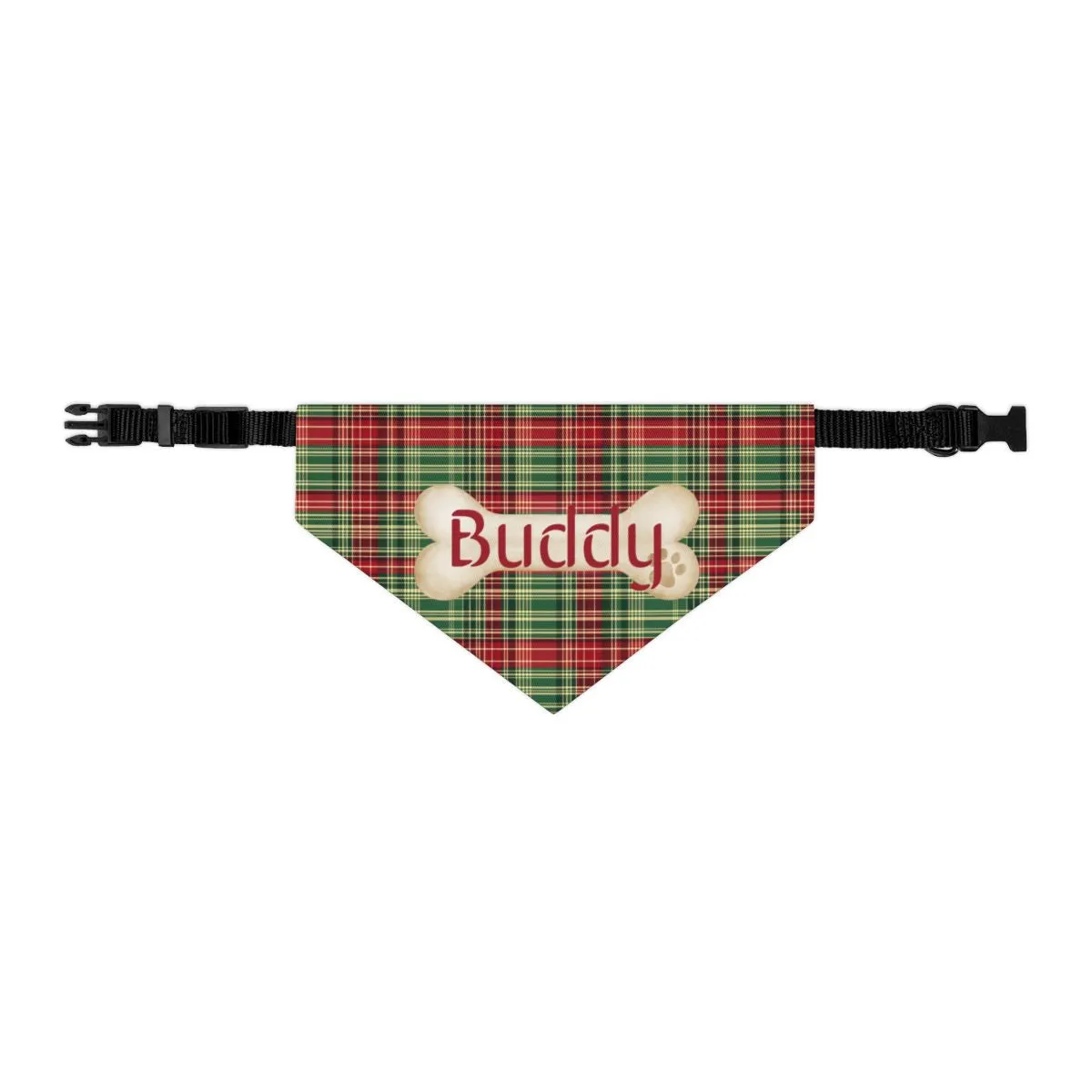 Tartan Collection 19 - Pet Tag Round and Bone Shape, Bandana, Lead, Dinner Bowl, Pet Bed