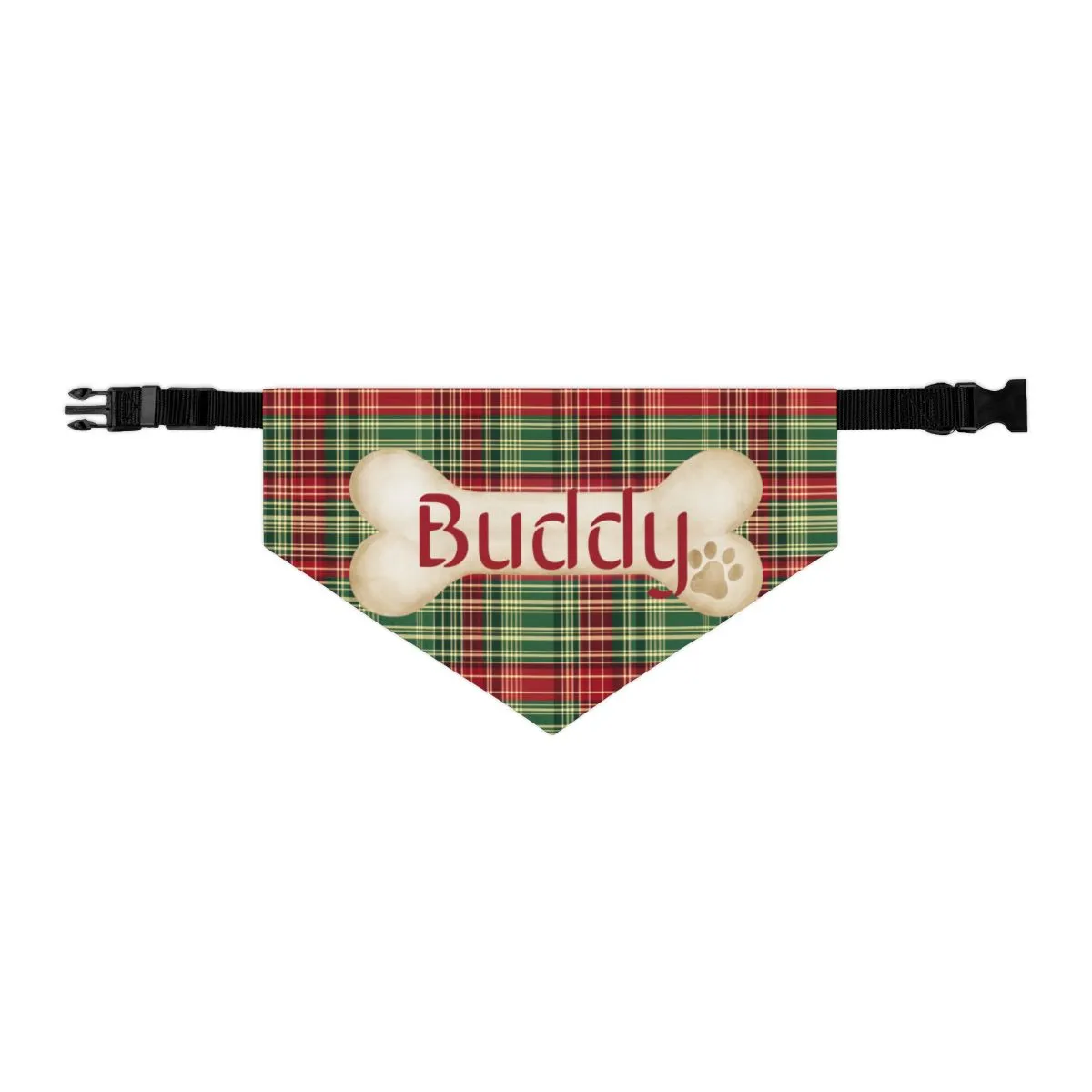 Tartan Collection 19 - Pet Tag Round and Bone Shape, Bandana, Lead, Dinner Bowl, Pet Bed