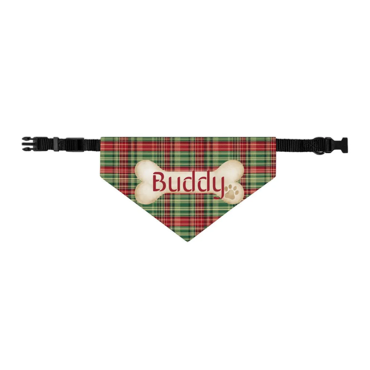 Tartan Collection 19 - Pet Tag Round and Bone Shape, Bandana, Lead, Dinner Bowl, Pet Bed