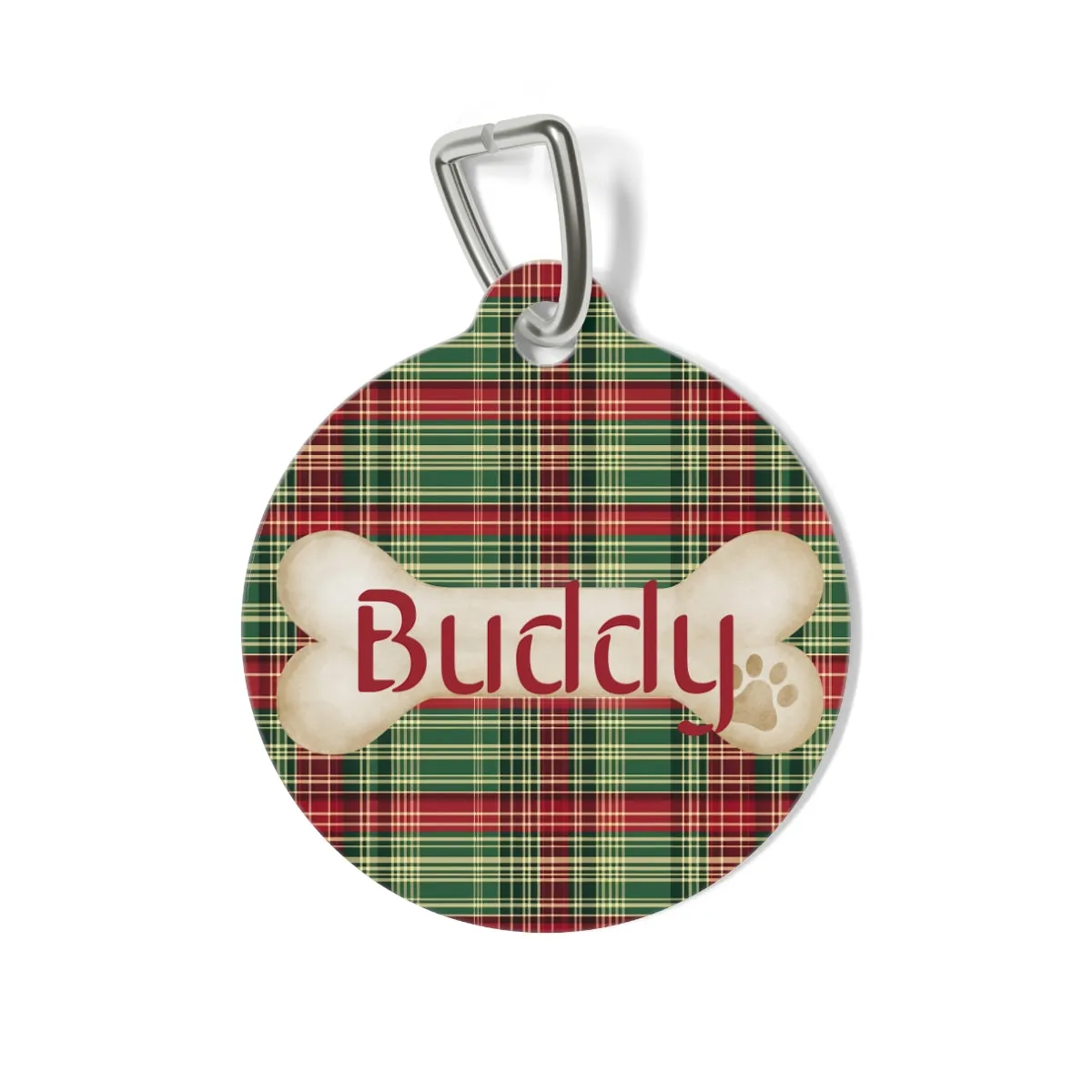 Tartan Collection 19 - Pet Tag Round and Bone Shape, Bandana, Lead, Dinner Bowl, Pet Bed