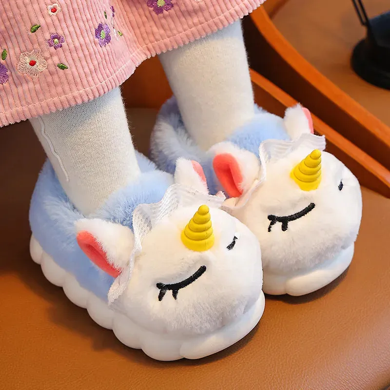 Unicorn Slippers for Girls