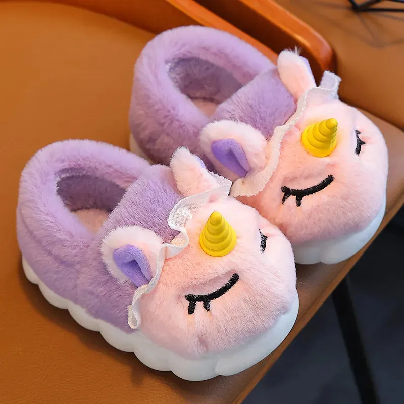 Unicorn Slippers for Girls