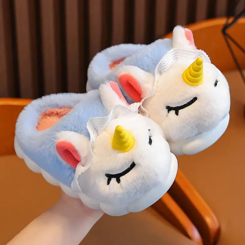 Unicorn Slippers for Girls