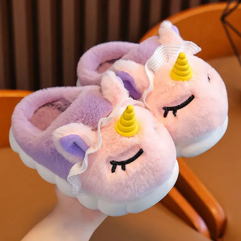 Unicorn Slippers for Girls