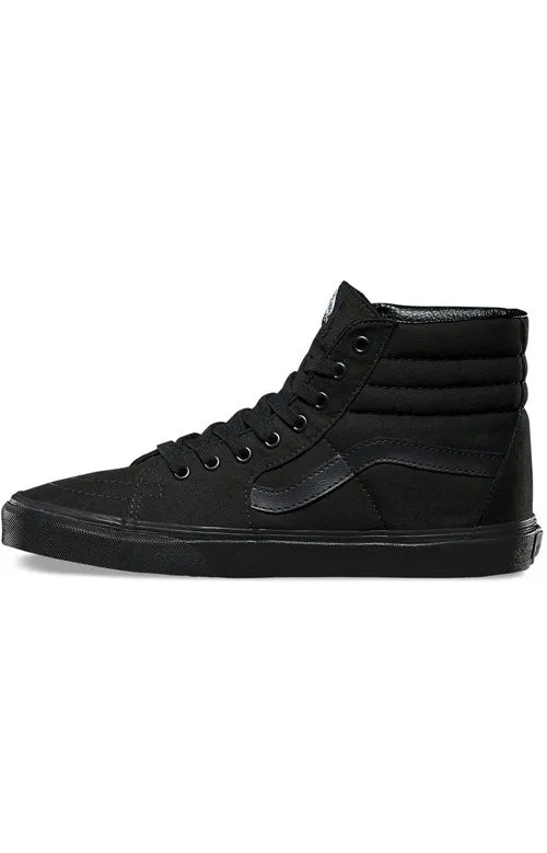 Vans Sk8-Hi High Top Sneakers - All Black Edition