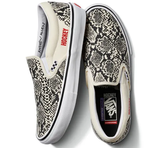 Vans Skate Slip-On - Hockey Skateboards Snake Skin