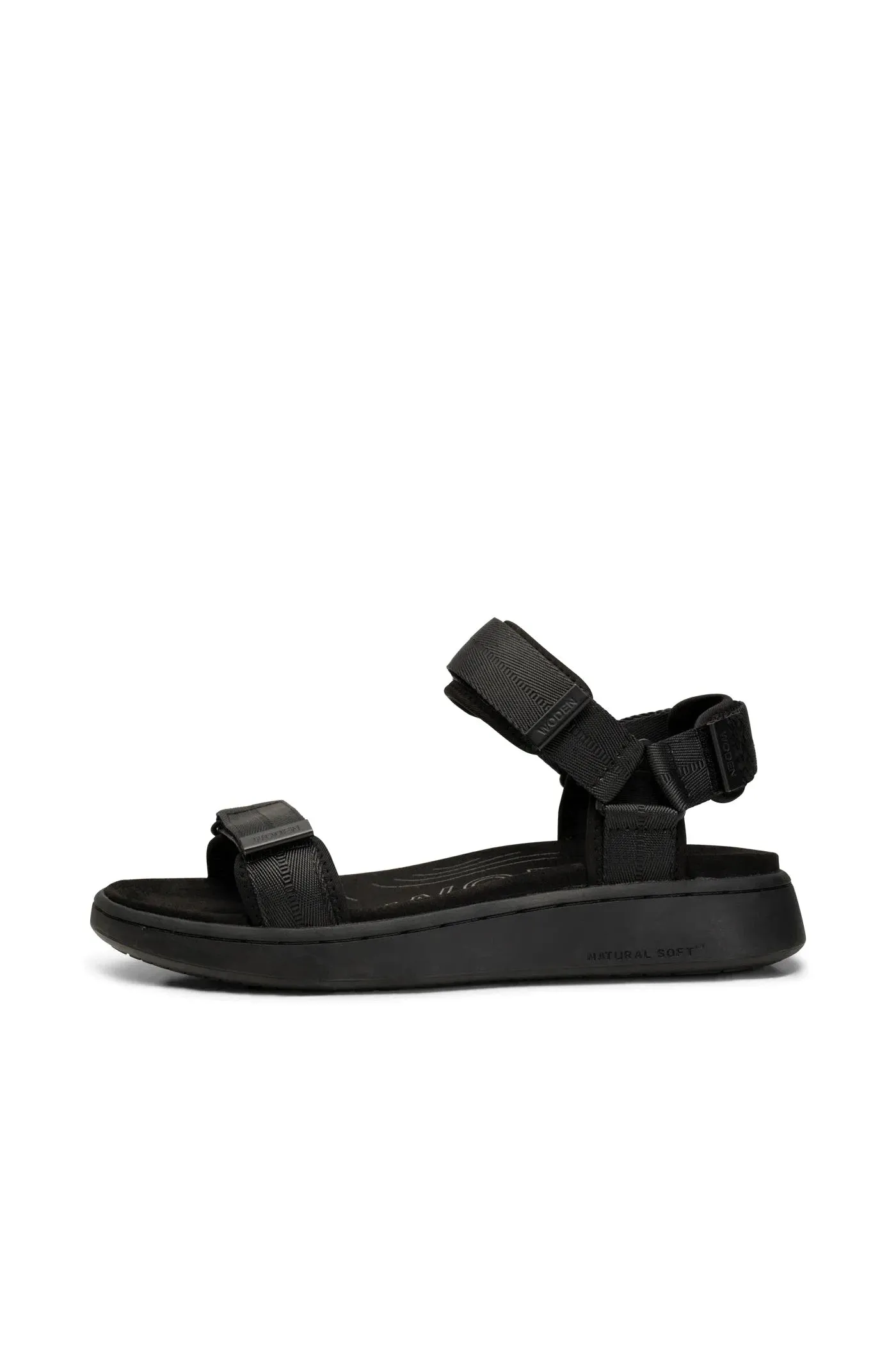 Woden Sandals - Black/Black